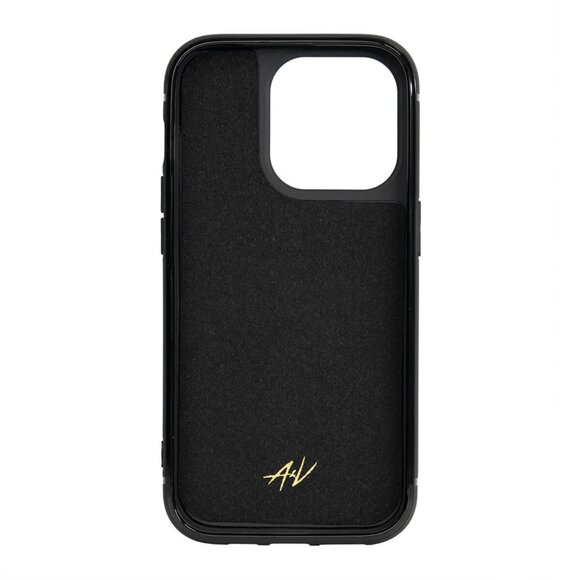 Premium Alligator Leather Case for iPhone 15 Pro/Pro Max - Black Color - Picture 4 of 5
